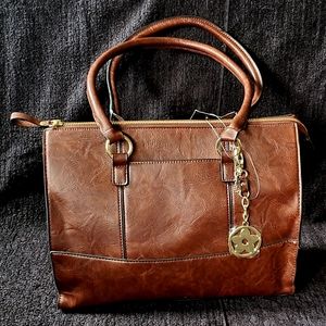 NWT- Bueno Handbag, Burnt Brown